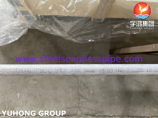 Tubes d'échangeur de chaleur en acier inoxydable duplex sans soudure ASTM A789 / ASME SA789 S32205