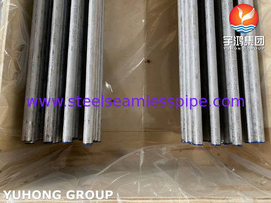 Tube d'échangeur de chaleur sans soudure en acier inoxydable duplex ASME SA789 S32205