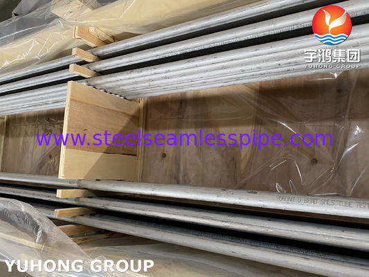 Tube d'échangeur de chaleur sans soudure en acier inoxydable duplex ASME SA789 S32205