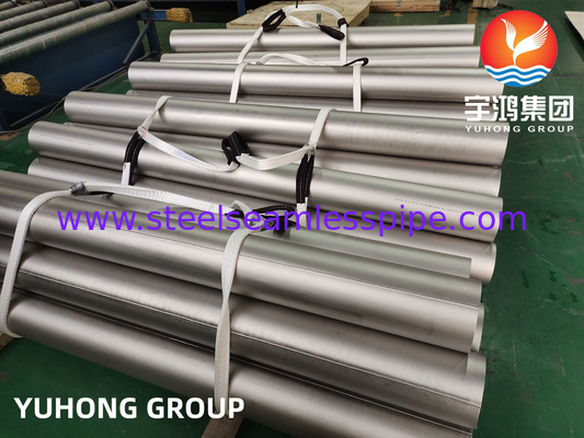 ASTM B514 Inconel 800H UNS N08800 Pipe soudée en alliage de nickel inconel pour le traitement du gaz