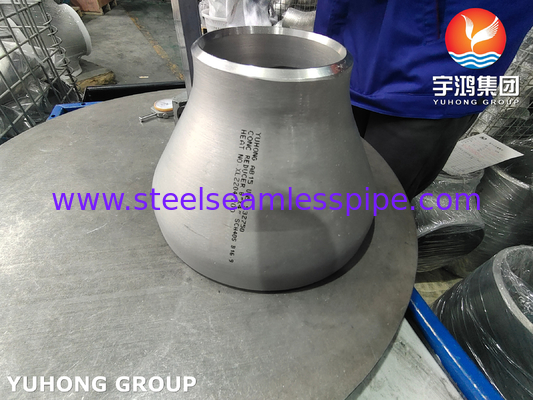 Réducteur duplex superbe de FAS 2507 de garnitures de tuyau d'acier d'ASTM A815 UNS S32750