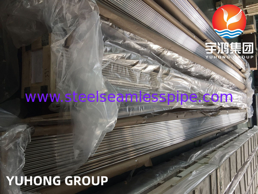 ASME SB111 UNS C71500 Tubes sans soudure pour chauffe-salée dans une usine de dessalement