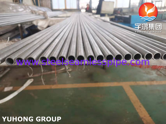 ASTM A213 (ASME SA213) TP444 Pipe sans soudure en acier inoxydable appliquée à un échangeur de chaleur