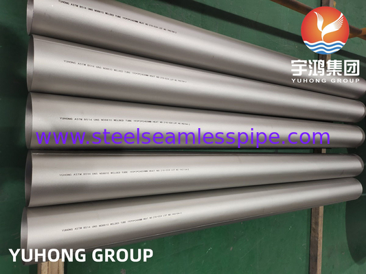 Tubes soudés en acier allié au nickel ASTM B514 UNS N08810 Incoloy 800H