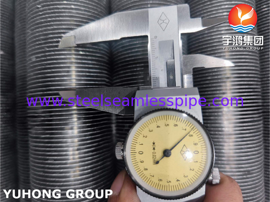 ASTM B163 Incoloy 825 tubes à aileron en acier allié au nickel de type G pour superchauffage