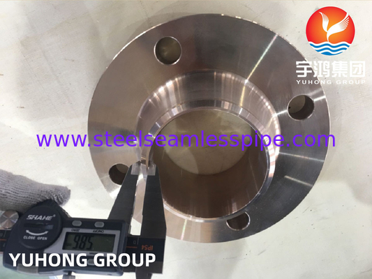 ASTM B151 C70600 Alliage de cuivre nickel coulé Flange soudé face surélevée B16.5 pour pipeline