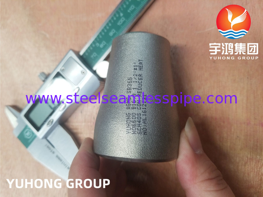 ASTM B366 Inconel 600 / UNS N06600 Réducteur concentrique alliage de nickel