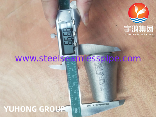 ASTM B366 Inconel 600 / UNS N06600 Réducteur concentrique alliage de nickel