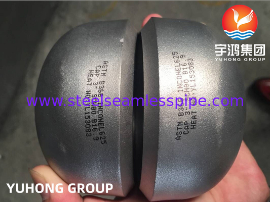 ASTM B366 Inconel 625 / UNS N06625 Fermeture à soupape de bout en ferraille en alliage de nickel