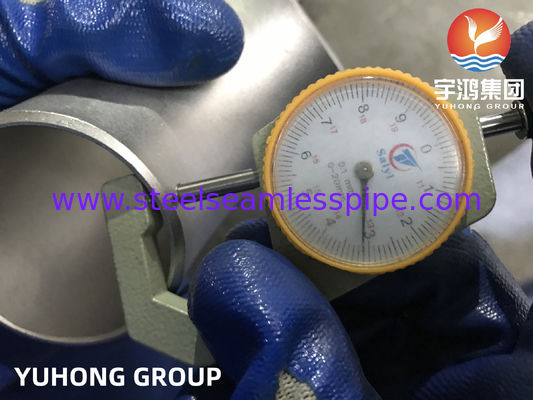 ASTM A815 WP-S UNS S32750 S32760 Elbow 90DEG LR 2' SCH10S Pipes à gaz et pétrole, vapeur d'air, gaz de pétrole, eau B16.9