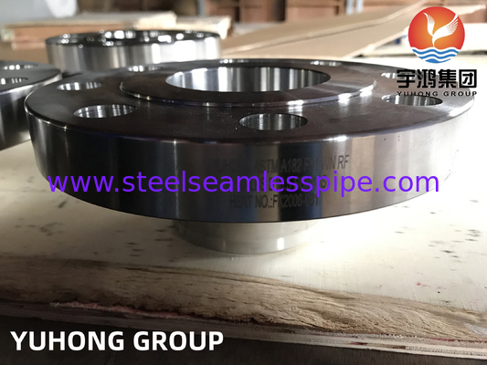 ASTM A182 F51 Flange en acier double forgé RF B16.5 pour pétrole et gaz