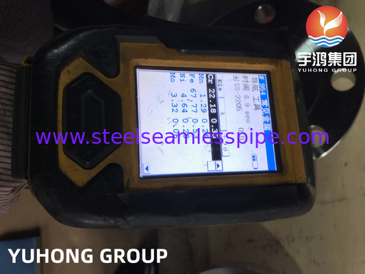 ASTM A182 F51 Flange en acier double forgé RF B16.5 pour pétrole et gaz