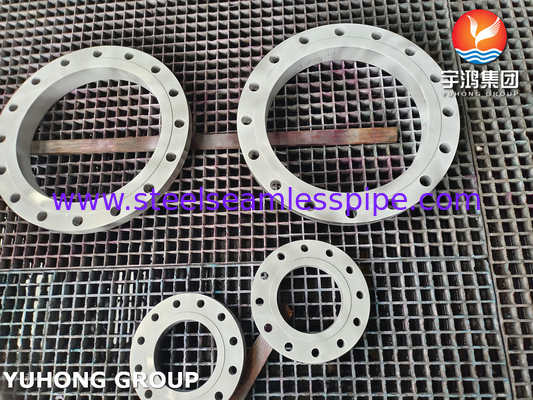 Traitement de l'eau, ASTM A182 F904L, N08904 Slip on flange en acier inoxydable, face soulevée, B16.5