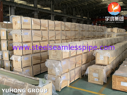 ASTM B111 C44300 Tubes sans soudure en alliage de cuivre pour échangeur de chaleur