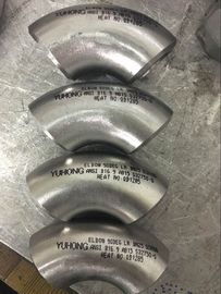 Le montage soudé bout à bout, ASTM A815 WP31803/WPS32750/S32760 90 degrés, LR ÉCARTENT 1&quot; d'un coup de coude, 2&quot;, 3&quot;, 4&quot; 6&quot; SCH40 BW B16.9