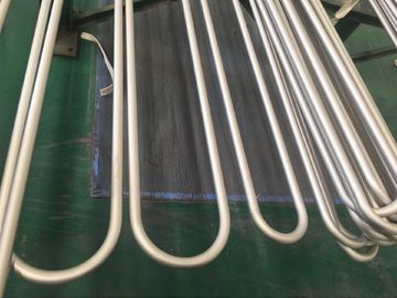 Tube sans couture de coude en U d'ASTM B444 Gr.2 INCONEL 625 pour l'application 100% UT et ET et HT d'échangeur de chaleur