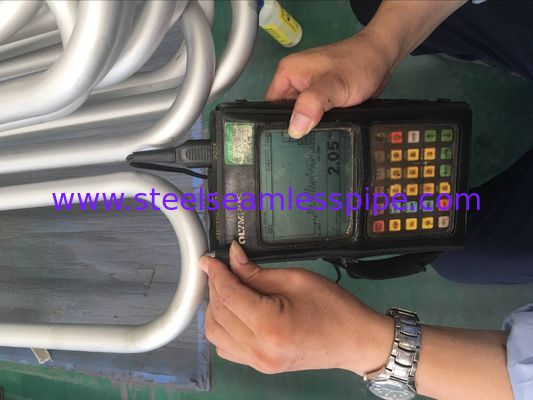 ASME SA213/SA213M-2013a, tube 19,05 millimètre X 1.65MM de coude en U d'acier inoxydable de TP904L/UNS NO8904