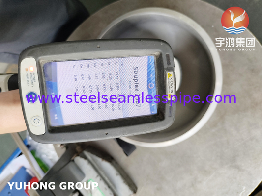 A815 2507 CAP S32750 SUPER DUPLEX BUTT WELD FITTING B16. Les pièces de rechange sont équipées de dispositifs de soudage à l'arrière.9