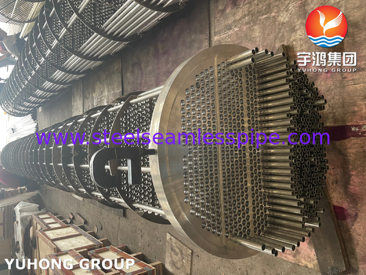ASME Sec VIII U Stamp Faisceau tubulaire en acier inoxydable TP316L résistant aux chlorures NACE MR0175​