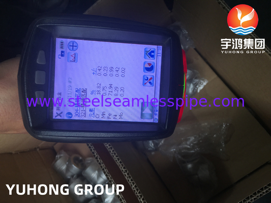 ASTM A182 F304 acier inoxydable forgé à 90 degrés.11