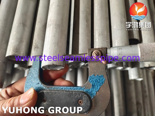 ASTM A789 UNS S31803 Tubes sans soudure en acier inoxydable duplex pour usine de traitement chimique