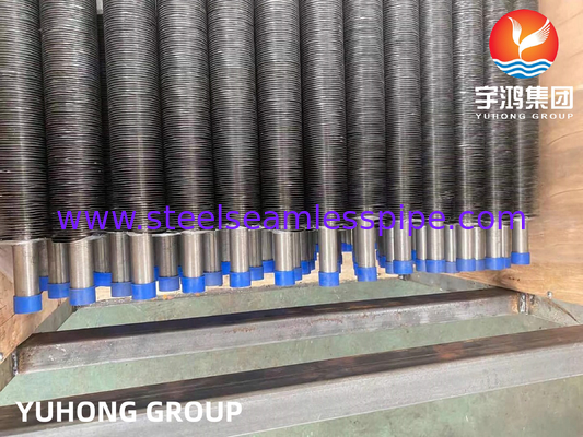 Asme Sb163 Monel 400 alliage de nickel Ss tube à nageoires en aluminium de type G