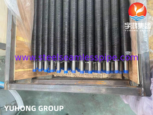 Asme Sb163 Monel 400 alliage de nickel Ss tube à nageoires en aluminium de type G