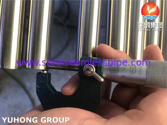 ASTM A269 TP316L Tubes SMLS recuit brillant en acier inoxydable pour tasse à sucer à la paille