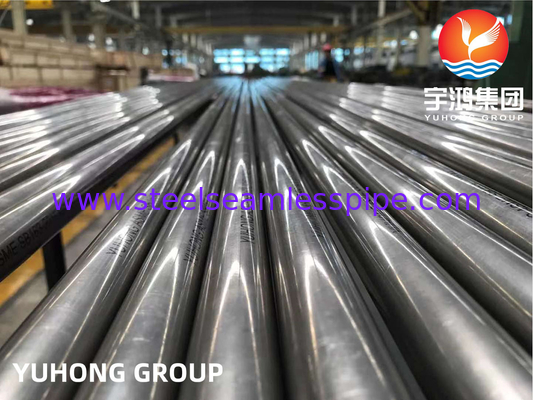 ASME SB163/B165 MONEL 400 tube sans soudure en alliage de nickel, échangeur de chaleur/application de refroidisseur d'air