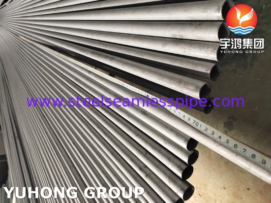 Tubes en acier en double 2205 sans couture, ASTM A789 UNS S31803 Tubes en acier en double