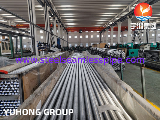 Tube à ailettes personnalisé avec matériau d'ailettes en aluminium et plusieurs types d'ailettes pour les applications d'échangeurs de chaleur et de condenseurs