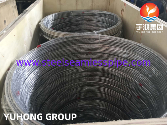 ASTM A269 TP304L TP316L TP316Ti Tubes enroulées soudés en acier inoxydable pour l'industrie du câble
