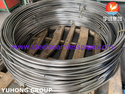 ASTM A269 TP304L TP316L TP316Ti Tubes enroulées soudés en acier inoxydable pour l'industrie du câble
