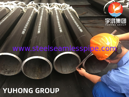 ASTM A106 Gr.B Pipe en acier au carbone sans soudure O.D. 406.4MM pour fourneau à feu
