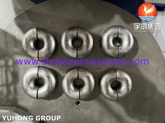 ASTM B366 Hastelloy C22 acier allié au nickel 180 degrés SR Retour
