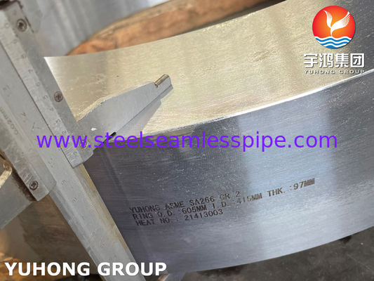 ASME SA965 F304 Disque et SA266 GR.2 Anneau pour pièce d'échangeur de chaleur