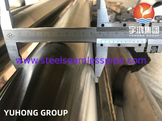 Surface brillante ASTM B729 NO8020 Pièces en alliage de nickel pour environnements à haute pression et à haute température