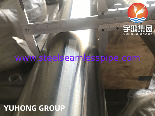 Surface brillante ASTM B729 NO8020 Pièces en alliage de nickel pour environnements à haute pression et à haute température