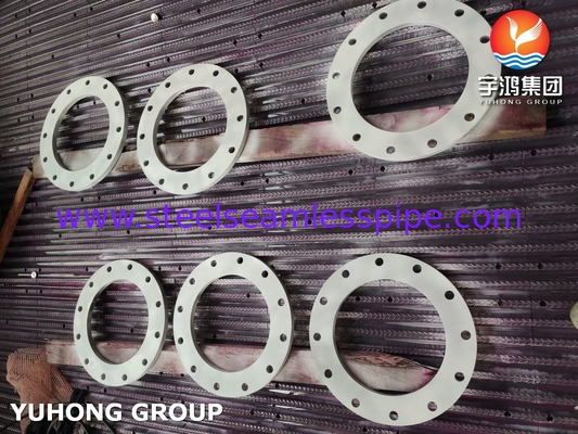 ASTM A240 F904L Aciers inoxydables AWWA C207 Tableau 2 Classe D Dérapage sur la bride FF
