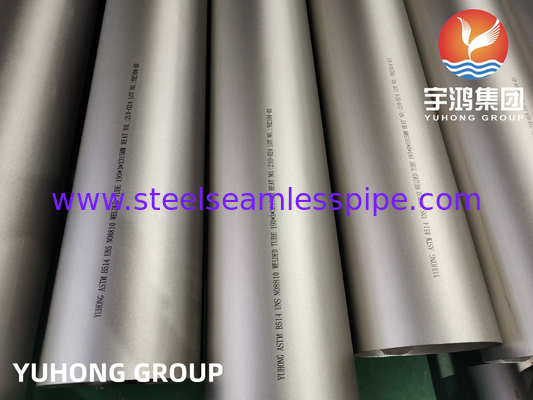 ASME SB514 Incoloy 800H tubes de soudure en alliages nickel-fer-chrome en acier pour le service général de corrosion