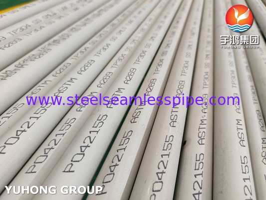 Tubes sans soudure en acier inoxydable, enduits et recuit