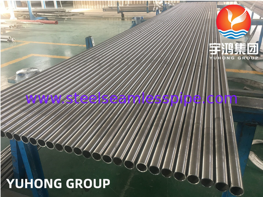 ASME SB163 N08825 Tubes sans soudure en alliage de nickel pour condensateurs et échangeurs de chaleur