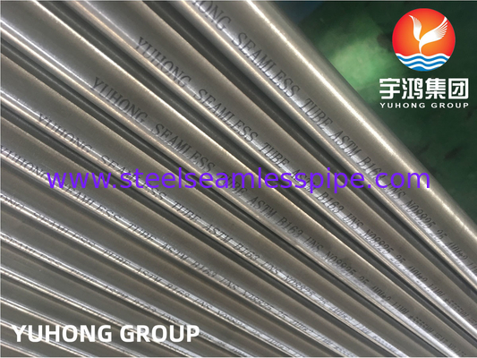 ASME SB163 N08825 Tubes sans soudure en alliage de nickel pour condensateurs et échangeurs de chaleur