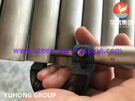 Pipe sans soudure en acier inoxydable TP304H TP310H TP316H TP321H TP347H