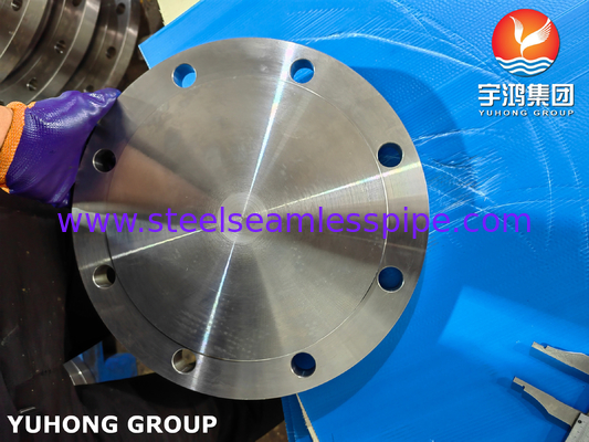 ASME B16.5 ASTM A105 / A105N Flange aveugle en acier au carbone Flange BLRF forgée