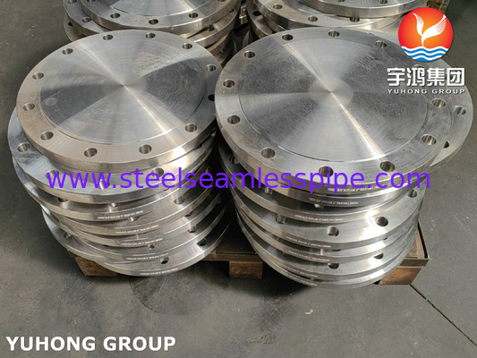 ASME B16.5 ASTM A105 / A105N Flange aveugle en acier au carbone Flange BLRF forgée