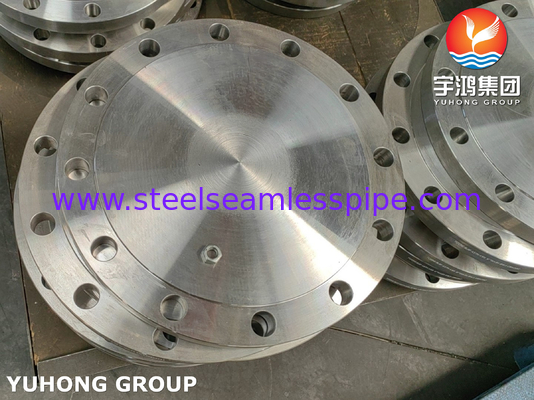 ASME B16.5 ASTM A105 / A105N Flange aveugle en acier au carbone Flange BLRF forgée