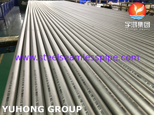 Pour les tubes sans couture, la norme ASTM B622 / ASME SB622 Hastelloy C-22 ((UNS N6022, 2.4602) est appliquée.