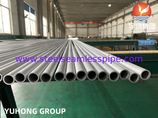 Étiquette EN10216-5, GOST 9941-81, ASTM A213, A269, A376 TP347 / TP347H Tubes sans soudure en acier inoxydable pour chaudière de centrale électrique