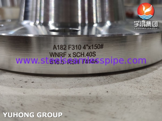 Bonnes capacités de soudage ASTM A182 F310 (1.4841) BLRF WNRF Flange forgée